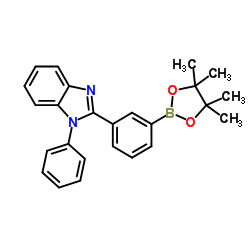 1-phenyl-2-[3-(4,4,5,5-tetramethyl-1,3,2-dioxaborolan-2-yl)phenyl]benzimidazole CAS:952514-86-2 manufacturer & supplier