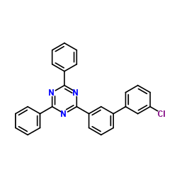 2-(3'-Chloro[1,1'-biphenyl]-3-yl)-4,6-diphenyl-1,3,5-triazine CAS:1443049-83-9 manufacturer & supplier