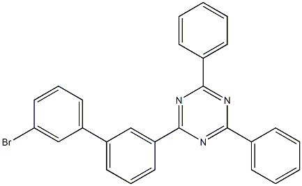 2-(3-Bromobiphenyl)-3-yl-4,6-diphenyl-1,3,5-triazine CAS:1606981-69-4 manufacturer & supplier