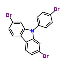 2,7-Dibromo-9-(4-bromophenyl)-9H-carbazole CAS:1313900-20-7 manufacturer & supplier