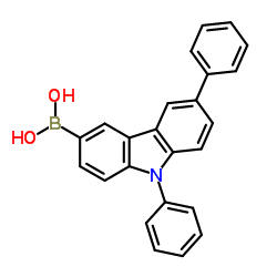 6,9-Diphenyl-9H-carbazol-3-yl-3-boronic acid CAS:1133058-06-6 manufacturer & supplier