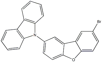 9-(8-Bromo-dibenzofuran-2-yl)-9H-carbazole CAS:1100750-07-5 manufacturer & supplier