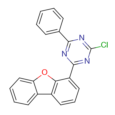 2-Chloro-4-dibenzofuran-4-yl-6-phenyl-[1,3,5]triazine CAS:1472729-25-1 manufacturer & supplier