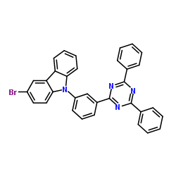 3-bromo-9-[3-(4,6-diphenyl-1,3,5-triazin-2-yl)phenyl]-9H-Carbazole CAS:1266389-19-8 manufacturer & supplier