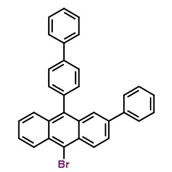 10-bromo-2-phenyl-9-(4-phenylphenyl)anthracene CAS:1195975-03-1 manufacturer & supplier