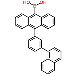 (10-(3-(naphthalen-1-yl)phenyl)anthracen-9-yl)boronic acid CAS:1084334-60-0 manufacturer & supplier