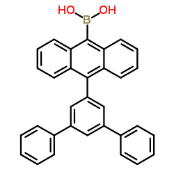 (10-([1,1':3',1''-terphenyl]-5'-yl)anthracen-9-yl)boronic acid CAS:1415334-59-6 manufacturer & supplier