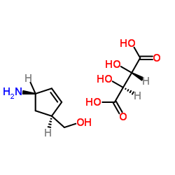 [(1S,4R)-4-aminocyclopent-2-en-1-yl]methanol,(2S,3S)-2,3-dihydroxybutanedioic acid CAS:229177-52-0 manufacturer & supplier