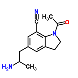 1-Acetyl-5-(2-aminopropyl)-2,3-dihydro-1H-indole-7-carbonitrile CAS:175837-01-1 manufacturer & supplier