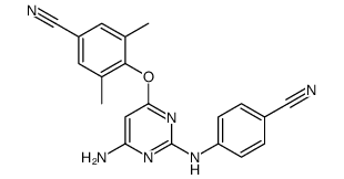 4-[6-amino-2-(4-cyanoanilino)pyrimidin-4-yl]oxy-3,5-dimethylbenzonitrile CAS:939431-68-2 manufacturer & supplier